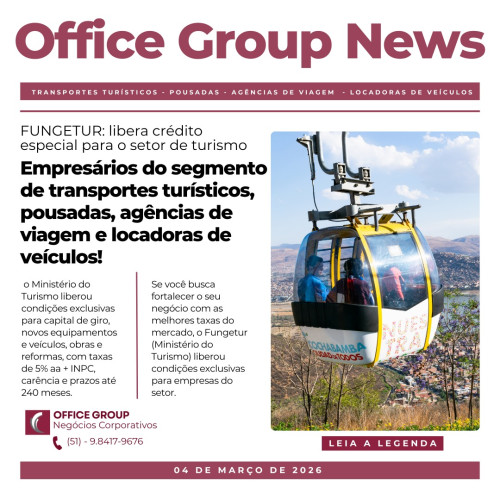 FUNGETUR - Crédito Especial para o setor de turismo